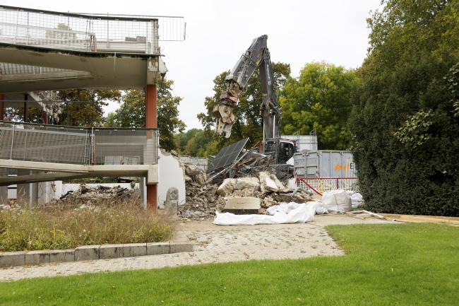 Hangeweiher - Abbruch